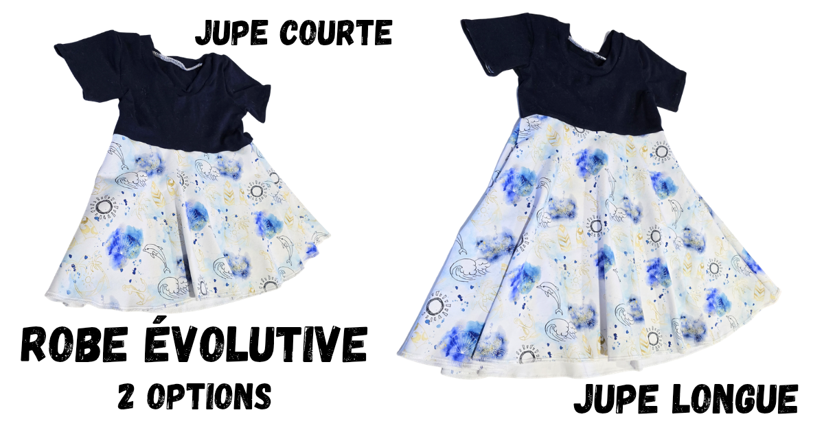 Robe dauphin 1-3 ans