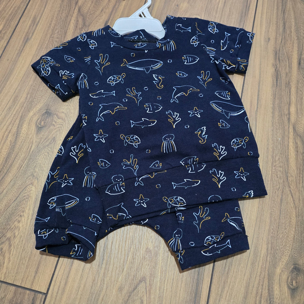 Ensemble annimaux marin 3-12 mois