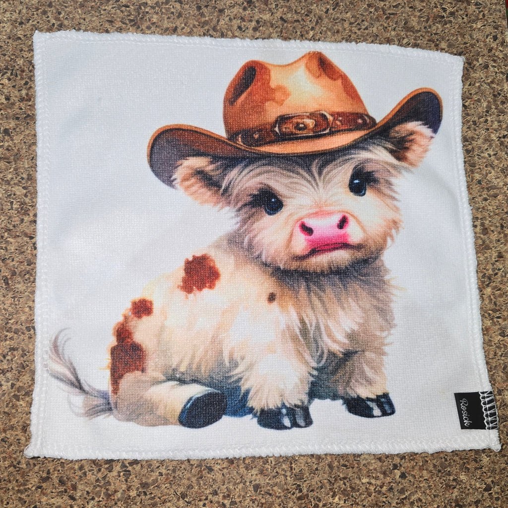 Vache cowboy