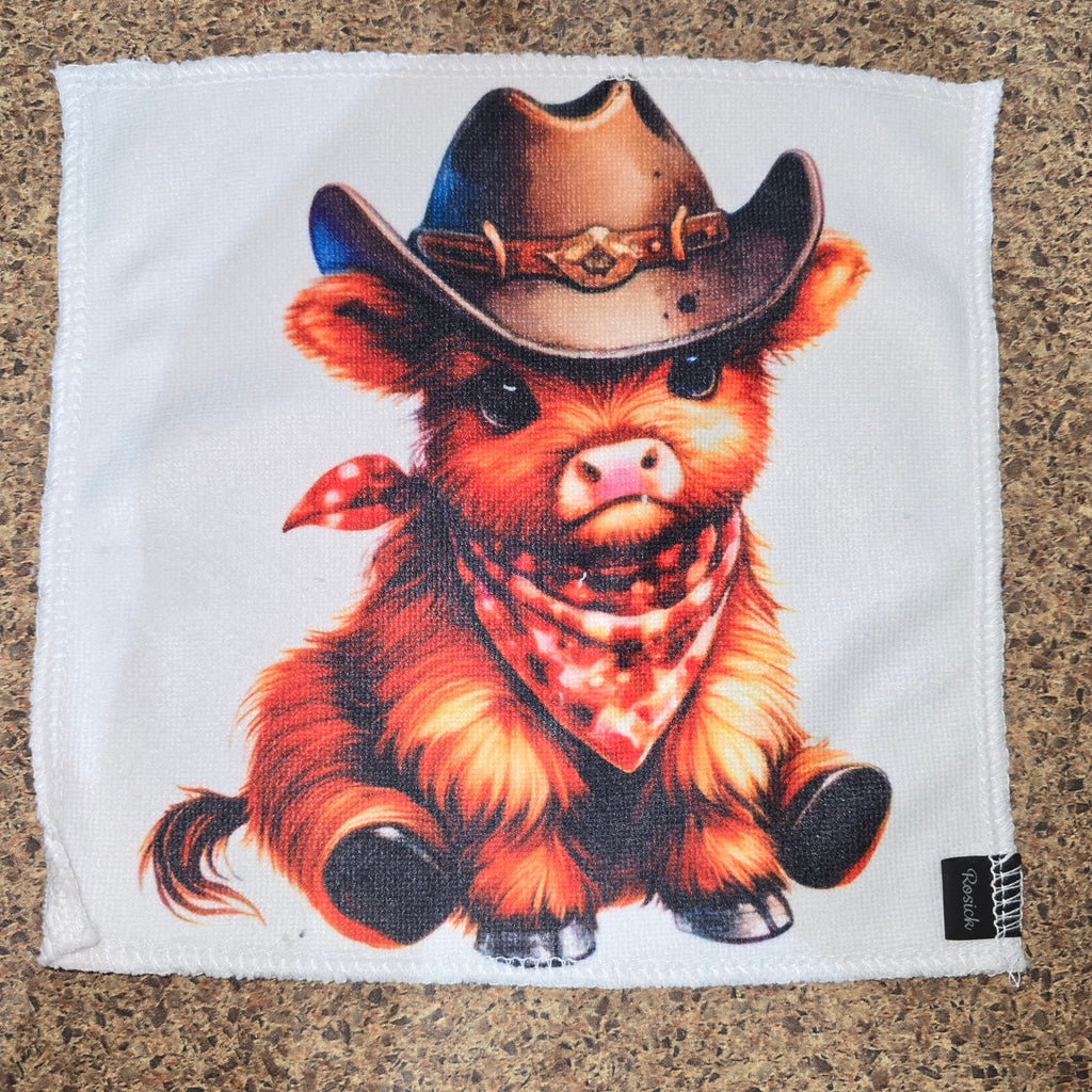 Vache cowboy