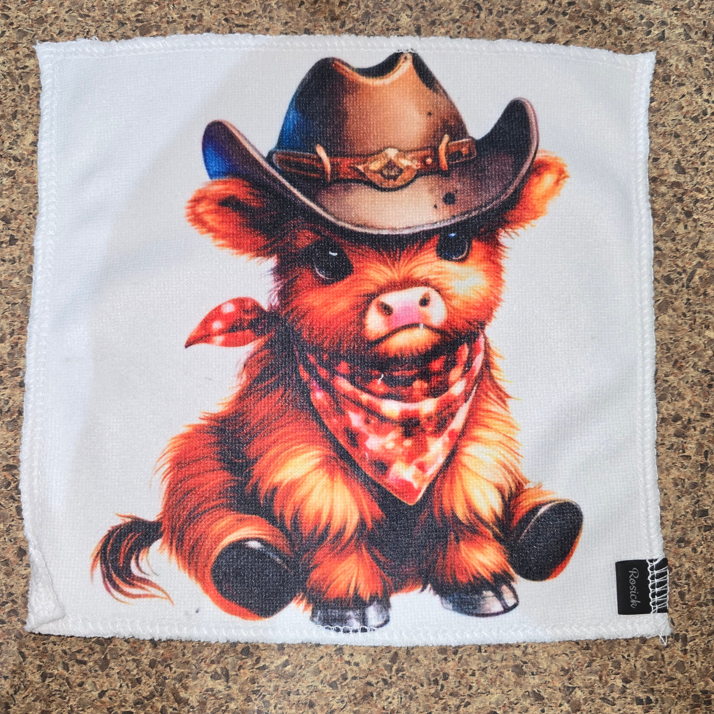 Vache cowboy