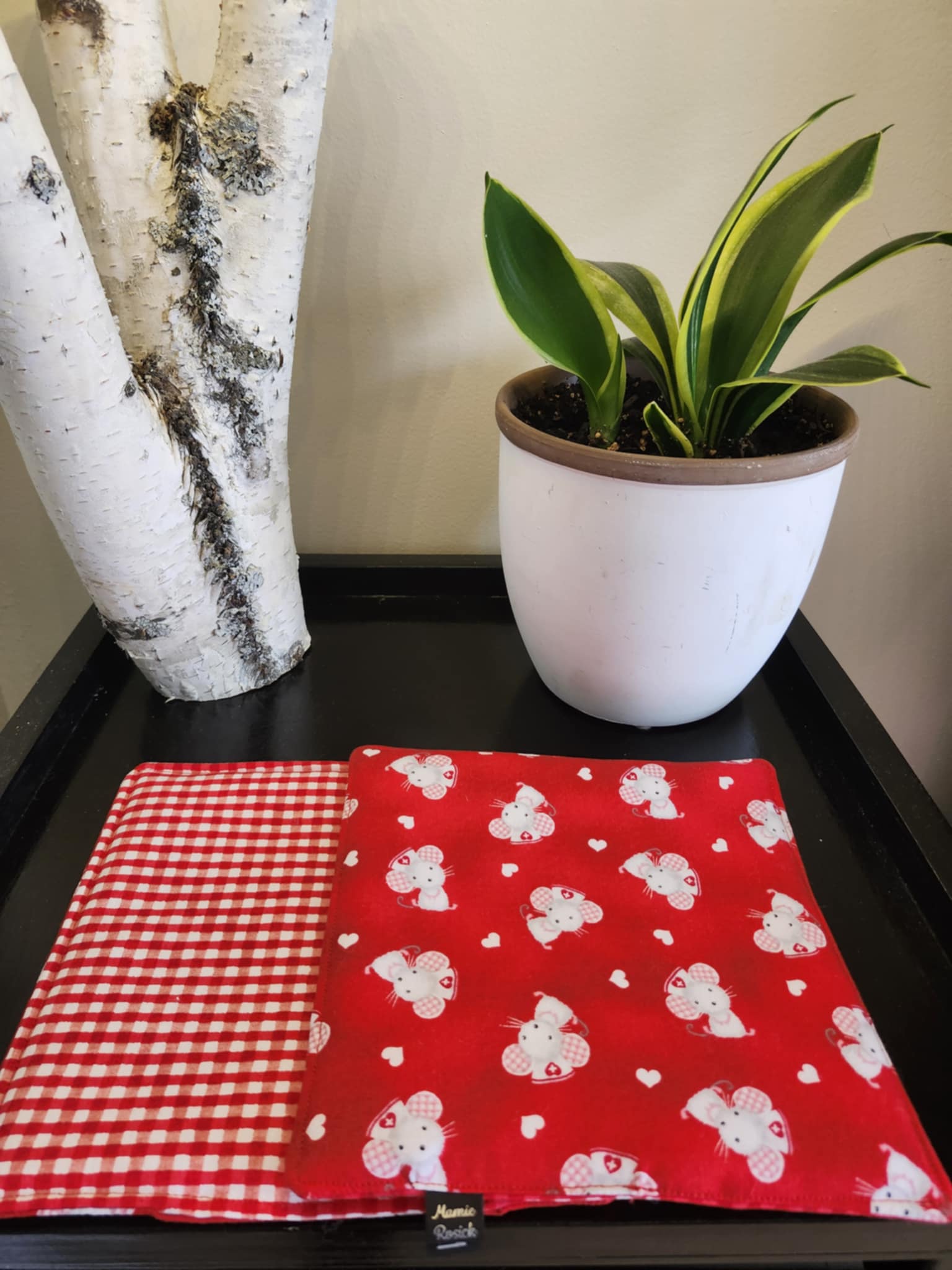 Sous-plat souris infirmière