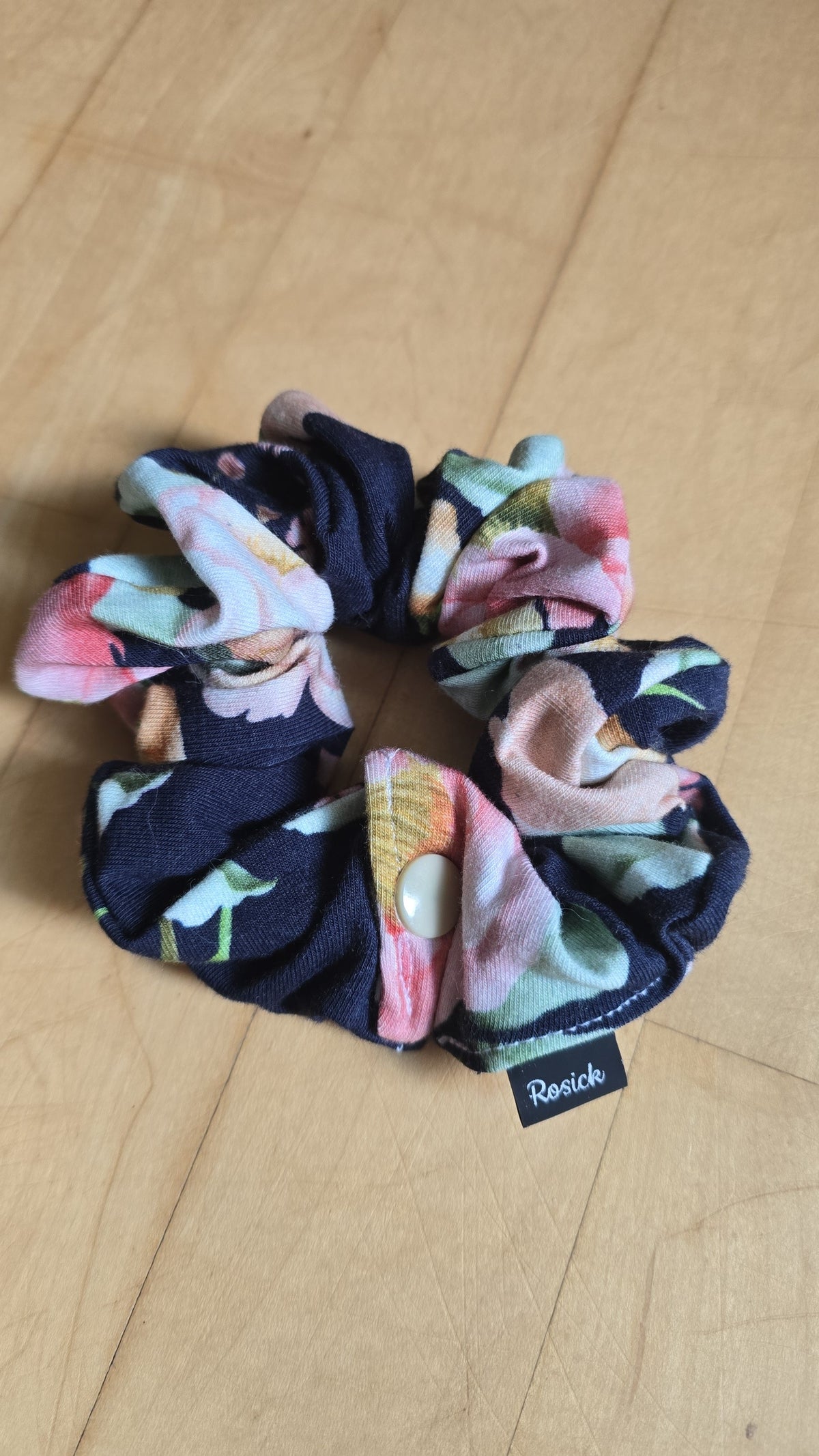 Fleur fond bleu